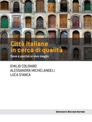 cover image of Città italiane in cerca di qualità